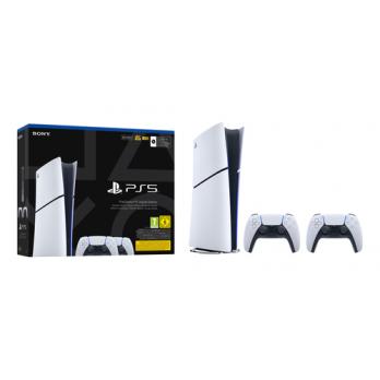 Playstation 5 Slim Digital 825 GB Wifi Negro, Blanco