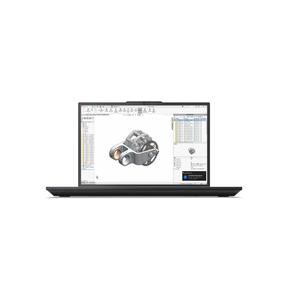 ThinkPad P16v Gen 3 (Intel) Intel Core Ultra 7 255H Estación de trabajo móvil 40,6 cm (16") WUXGA 32 GB DDR5-SDRAM 1 TB SSD NVID