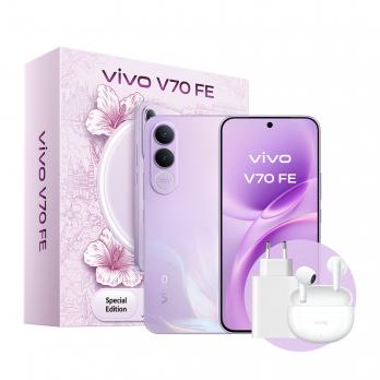V70 FE 17,4 cm (6.83") SIM doble Android 16.0 5G USB Tipo C 8 GB 512 GB 7000 mAh Púrpura