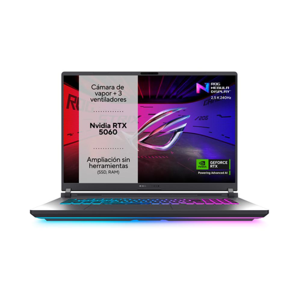 ROG Strix G18 G815JMR-S8051 - Ordenador Portátil Gaming de 18" WUXGA 144Hz (Intel Core i7-14650HX, 32GB RAM, 1TB SSD, NVIDIA RTX