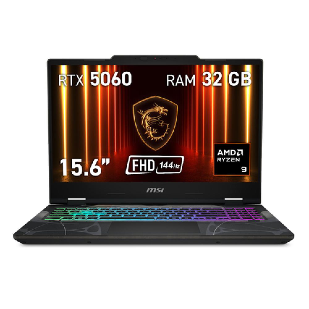 Cyborg A15 AI B2HWFKG-072XES AMD Ryzen 9 270 Portátil 39,6 cm (15.6") Full HD 32 GB DDR5-SDRAM 1 TB SSD NVIDIA GeForce RTX 5060