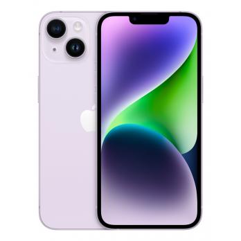 iPhone 14 15,5 cm (6.1") SIM doble iOS 16 5G 128 GB Púrpura Renovado