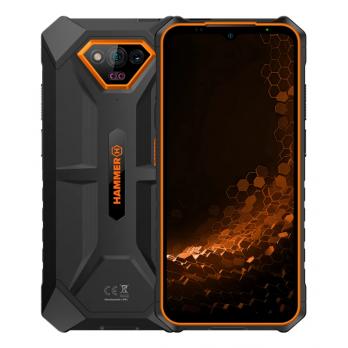 Iron V 16,5 cm (6.5") SIM doble Android 13 4G USB Tipo C 6 GB 64 GB 6320 mAh Negro, Naranja