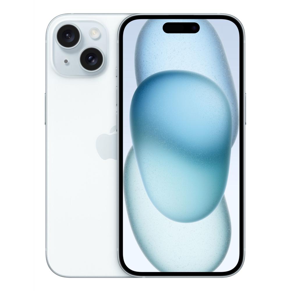 iPhone 15 15,5 cm (6.1") SIM doble iOS 17 5G USB Tipo C 256 GB Azul