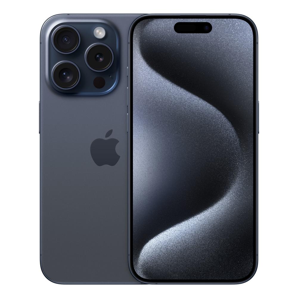 iPhone 15 Pro 15,5 cm (6.1") SIM doble iOS 17 5G USB Tipo C 1 TB Titanio, Azul