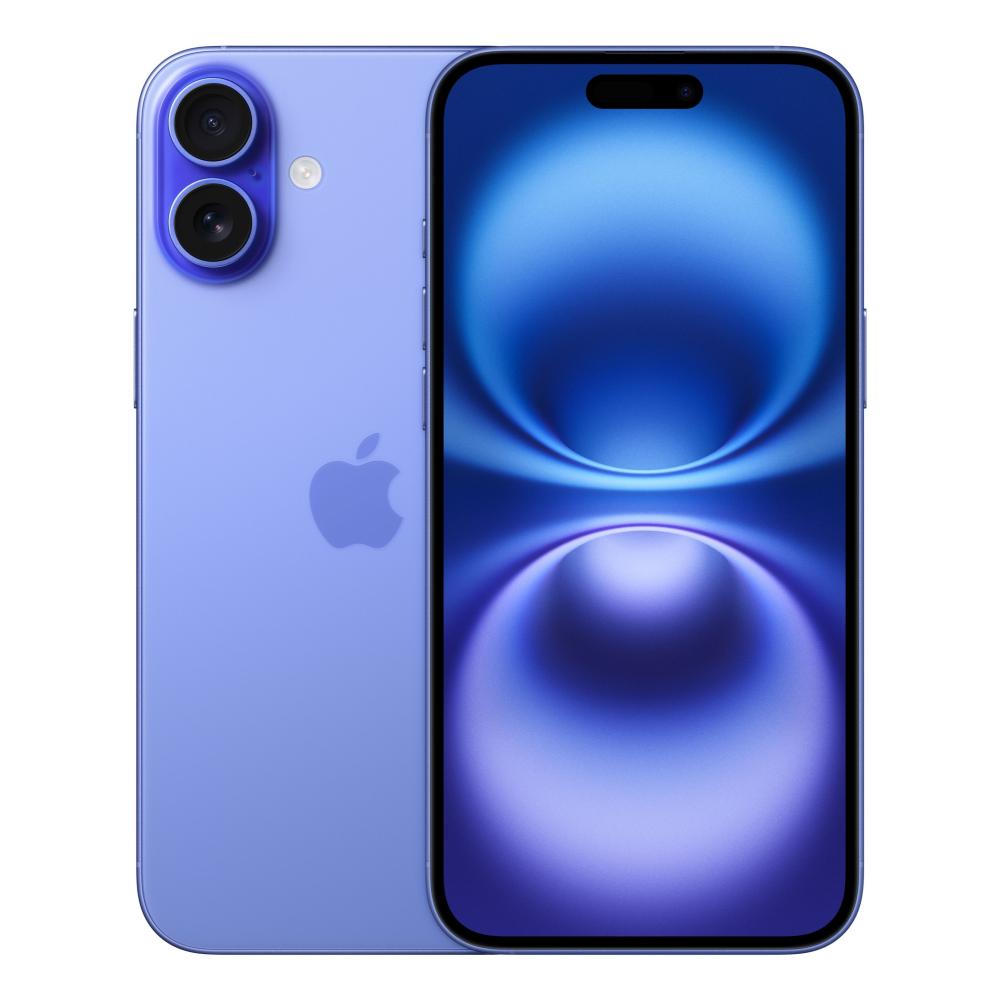iPhone 16 Plus 17 cm (6.7") SIM doble iOS 18 5G USB Tipo C 256 GB Azul