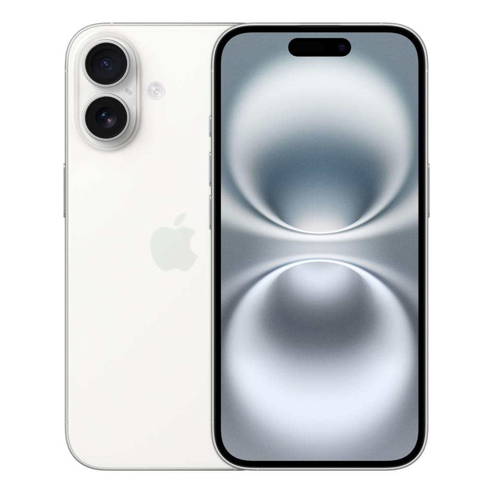 iPhone 16 15,5 cm (6.1") SIM doble iOS 18 5G USB Tipo C 128 GB Blanco