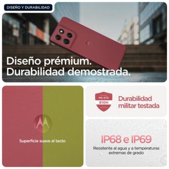 moto g86 5G 16,9 cm (6.67") SIM doble Android 15 USB Tipo C 8 GB 256 GB 5200 mAh Rosa