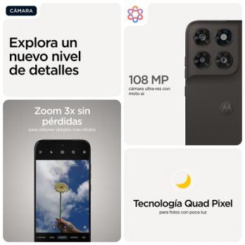 moto g77 17,3 cm (6.8") Ranura híbrida Dual SIM Android 16.0 5G USB Tipo C 8 GB 512 GB 5200 mAh Negro