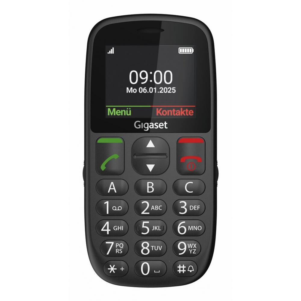 GL395 5,59 cm (2.2") 90 g Negro Teléfono para personas mayores