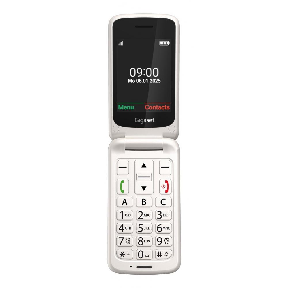 GL595 7,11 cm (2.8") 114 g Blanco Teléfono para personas mayores