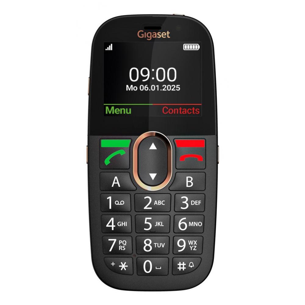 GL695 5,87 cm (2.31") 113 g Negro Teléfono para personas mayores