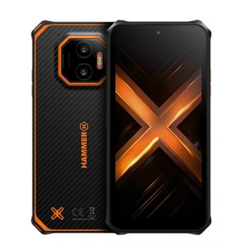 Energy X2 5G 8/256 GB 15,5 cm (6.1") SIM doble Android 15 USB Tipo C 8 GB 5000 mAh Negro, Naranja
