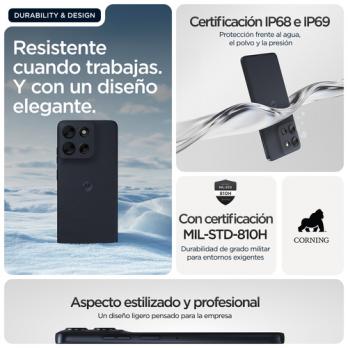 moto g56 5G 17,1 cm (6.72") Ranura híbrida Dual SIM Android 15 USB Tipo C 8 GB 256 GB 5200 mAh Negro