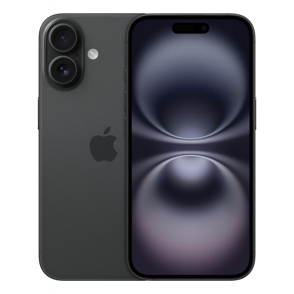 iPhone 16 15,5 cm (6.1") SIM doble iOS 18 5G USB Tipo C 128 GB Negro