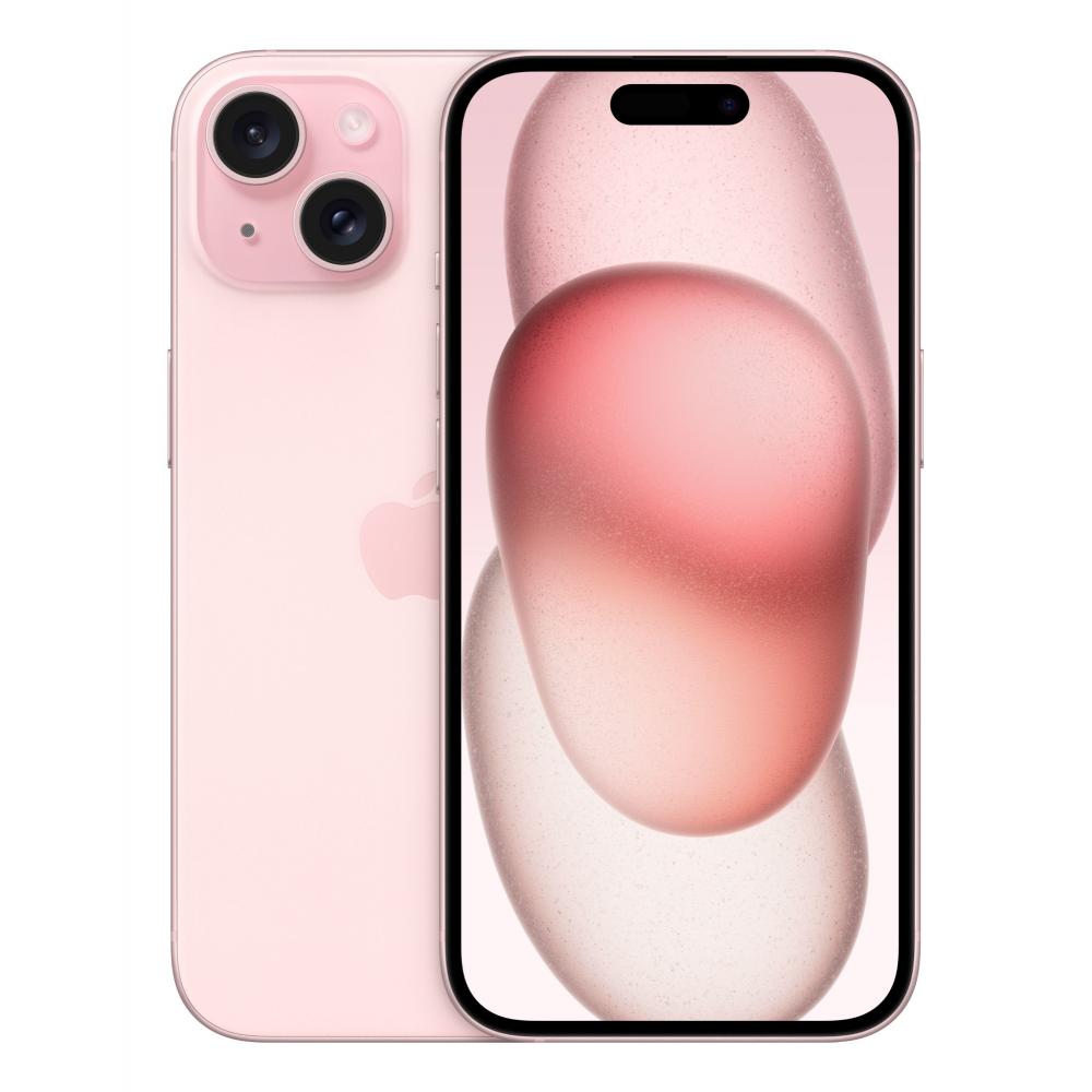 iPhone 15 15,5 cm (6.1") SIM doble iOS 17 5G USB Tipo C 256 GB Rosa