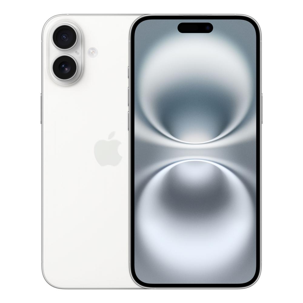 iPhone 16 Plus 17 cm (6.7") SIM doble iOS 18 5G USB Tipo C 128 GB Blanco