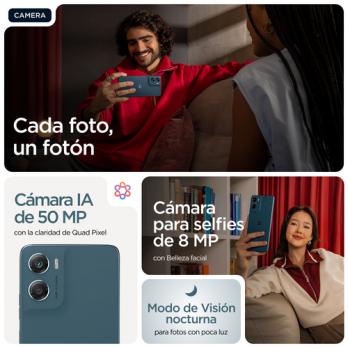 moto g06 17,5 cm (6.88") SIM doble Android 15 4G USB Tipo C 8 GB 256 GB 5200 mAh Azul