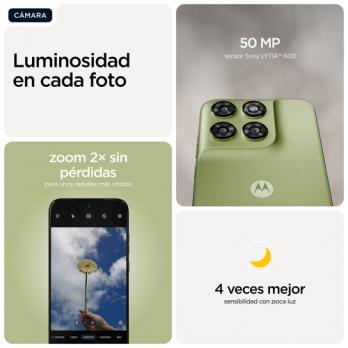 moto g67 17,3 cm (6.8") Ranura híbrida Dual SIM Android 16.0 5G USB Tipo C 4 GB 256 GB 5200 mAh Verde