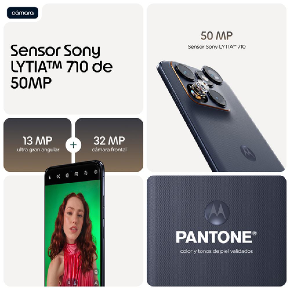 edge 70 fusion 17,2 cm (6.78") SIM doble Android 16.0 5G USB Tipo C 8 GB 256 GB 5200 mAh Negro