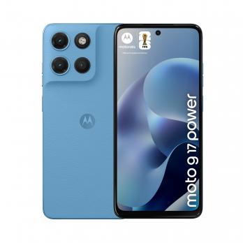 moto g17 power 17,1 cm (6.72") Ranura híbrida Dual SIM Android 15 USB Tipo C 4 GB 256 GB 6000 mAh Azul