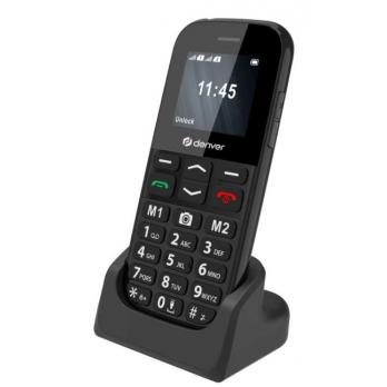 BAS-18800L teléfono móvil 4,5 cm (1.77") Negro Teléfono para personas mayores