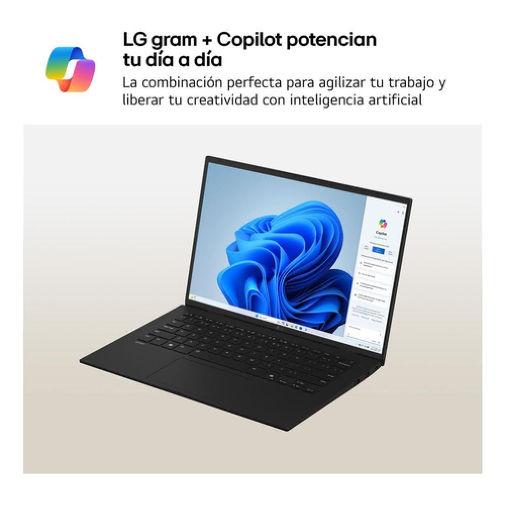Gram 14Z90T Intel Core Ultra 7 255H Portátil 35,6 cm (14") WUXGA 32 GB LPDDR5x-SDRAM 1 TB SSD Wi-Fi 6E (802.11ax) Windows 11 Pro