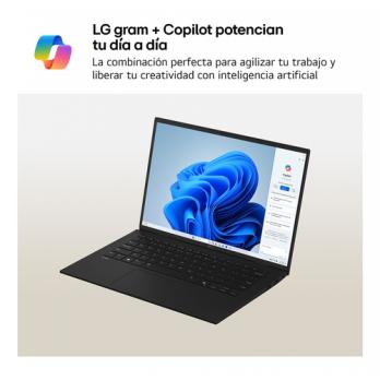 Gram 14Z90T Intel Core Ultra 7 255H Portátil 35,6 cm (14") WUXGA 32 GB LPDDR5x-SDRAM 1 TB SSD Wi-Fi 6E (802.11ax) Windows 11 Pro