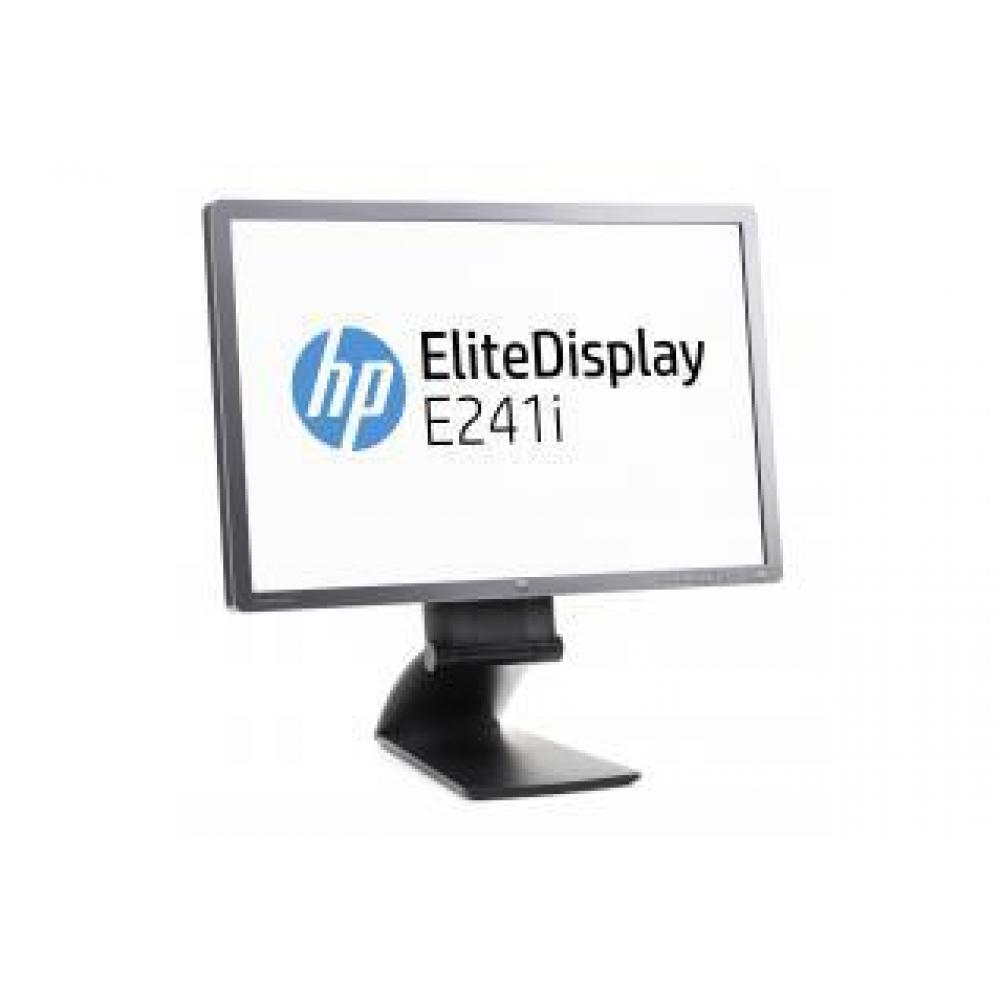 Monitor Reacondicionado 24\" HP EliteDisplay E241i / VGA - DP/ Negro-Plata / Grado A