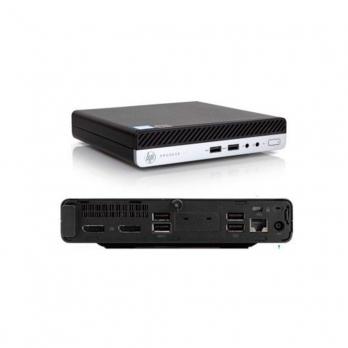 Ordenador Reacondicionado MINI HP Prodesk 400 g4 / i5-8th / 16Gb / 512Gb NVME / Win 11 Pro / Grado A / Sin cable trébol