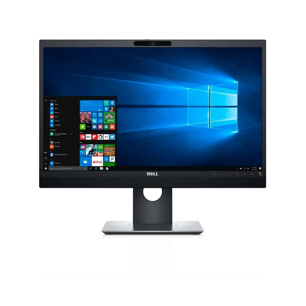 Monitor Reacondicionado LED 24\" DELL P2418HZM / FullHD / Vga-HDMI-DP / Altavoces integrados / Webcam / Negro