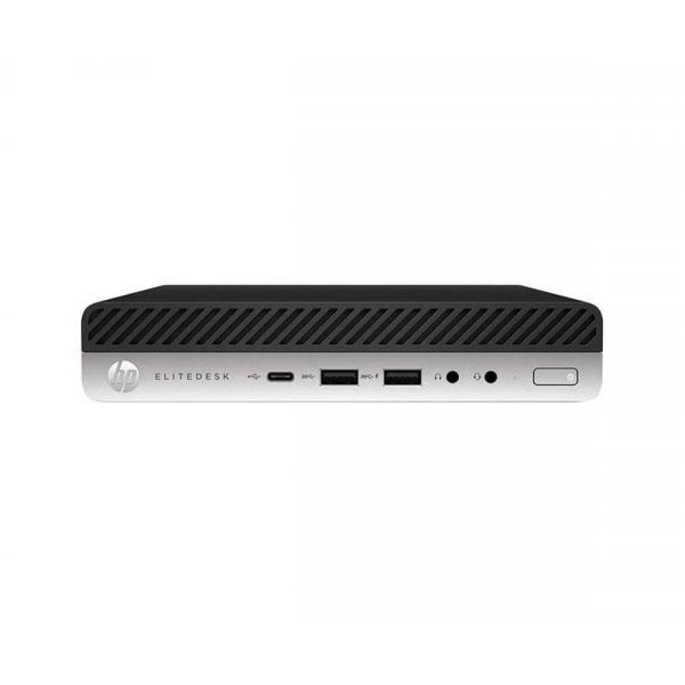 Ordenador Reacondicionado MINI HP EliteDesk 800 G3 / i5-7TH / 8Gb / 256Gb M2 / Win 10 Pro / Sin cable trébol / Grado A