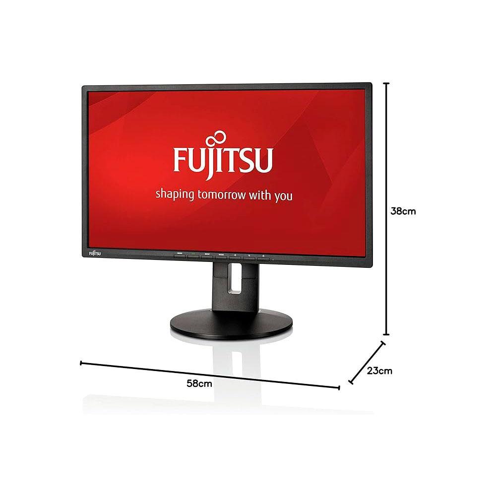Monitor Reacondicionado LED FUJITSU B22-8 TS PRO 21.5\" / VGA-DVI-DP / Negro
