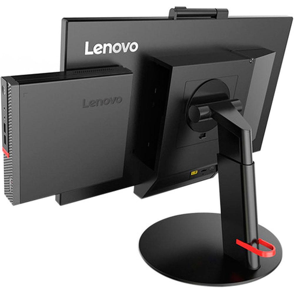 Combo Reacondicionado PC MINI LENOVO M920X / i5-8th / 8GB / 256Gb M.2 / Windows 11 Pro + Monitor Reacondicionado 24\" / Negro / 