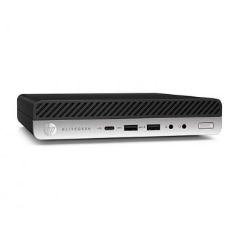 Ordenador Reacondicionado MINI HP EliteDesk 800 G4 / i5-8TH / 16Gb / 512 Gb NVME / Win 11 Pro / Sin cable trebol / Grado A / Sin