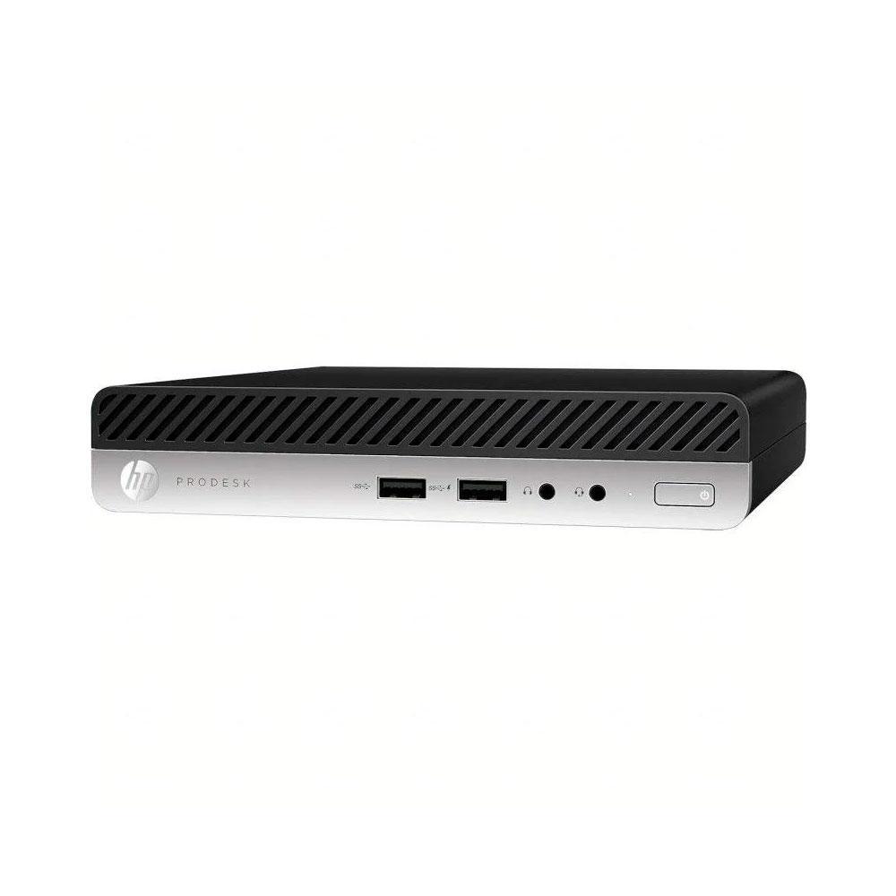 Ordenador Reacondicionado MINI HP ProDesk 400 G5 / i5-8TH / 8Gb / 256 Gb NVME / Win 11 Pro / Sin cable trebol / Grado A / Sin VG
