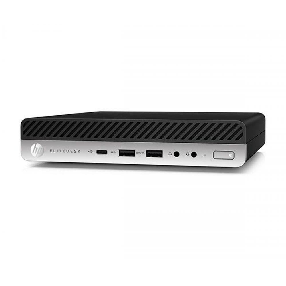 Ordenador Reacondicionado MINI HP EliteDesk 800 G4 / i5-8TH / 16Gb / 512 Gb NVME / Win 11 Pro / Sin cable trebol / Grado A / Con