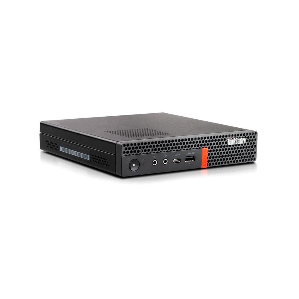 Ordenador Reacondicionado MINI LENOVO M920X / i5-8th / 8GB / 256Gb M.2 / Windows 11 Pro / Negro / Grado A / Sin cable trébol