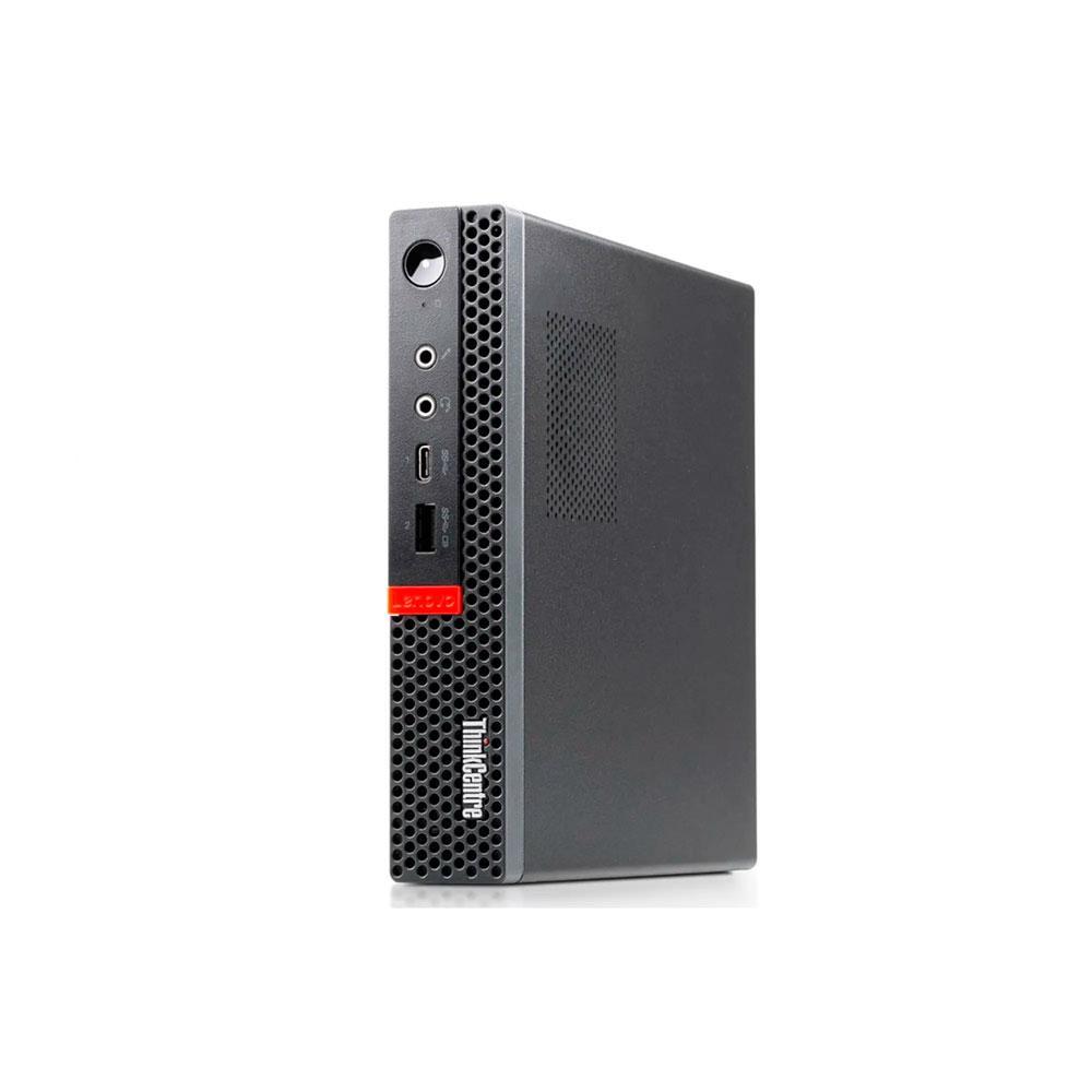 Ordenador Reacondicionado MINI LENOVO M920X / i5-8th / 8GB / 256Gb M.2 / Windows 11 Pro / Negro / Grado A / Sin cable trébol
