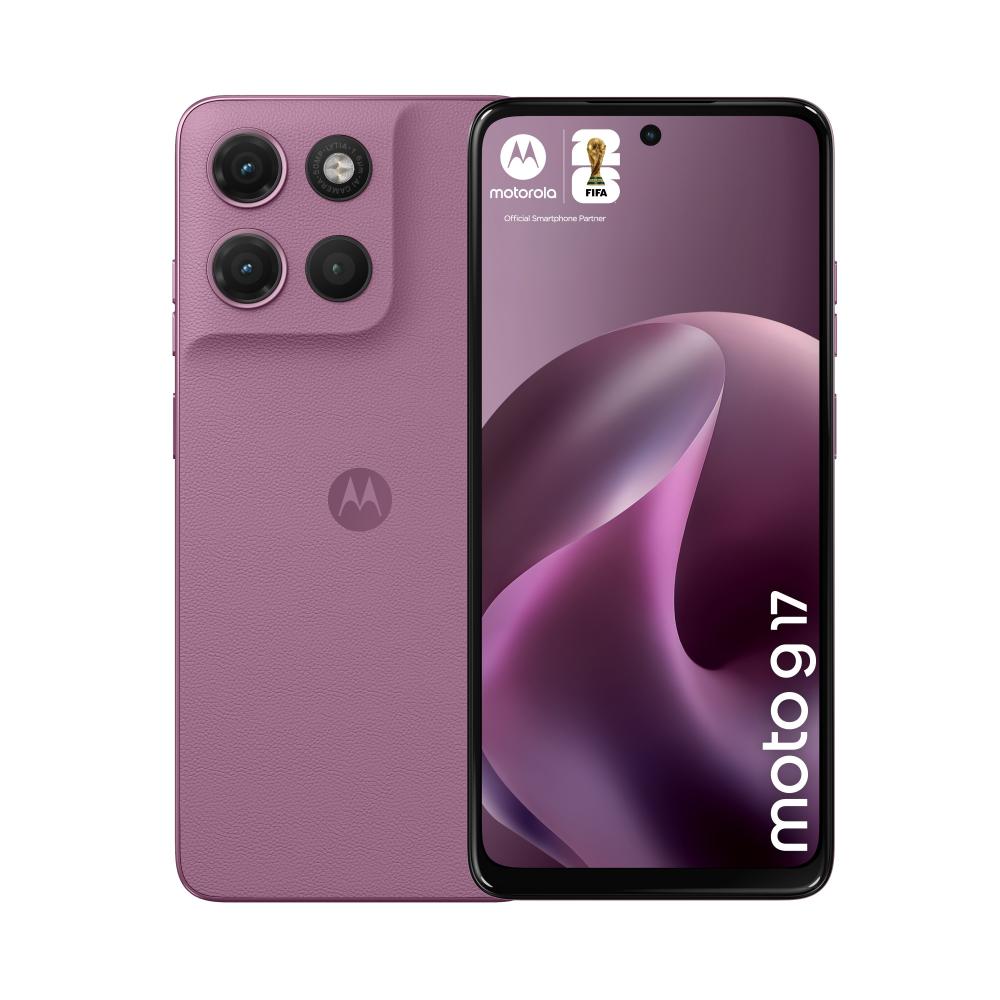 moto g17 17,1 cm (6.72") SIM doble Android 15 USB Tipo C 4 GB 256 GB 5200 mAh Rosa