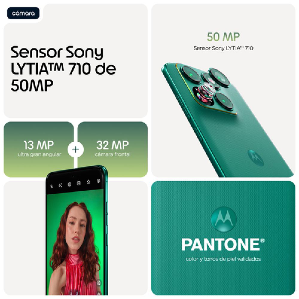 edge 70 fusion 17,2 cm (6.78") SIM doble Android 16.0 5G USB Tipo C 8 GB 256 GB 5200 mAh Verde