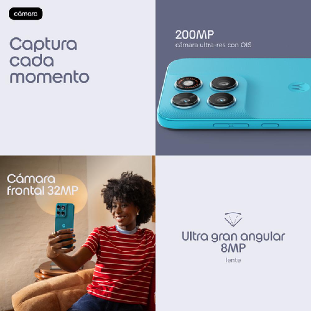 moto g87 17,2 cm (6.78") Ranura híbrida Dual SIM Android 16.0 5G USB Tipo C 8 GB 256 GB 5200 mAh Azul