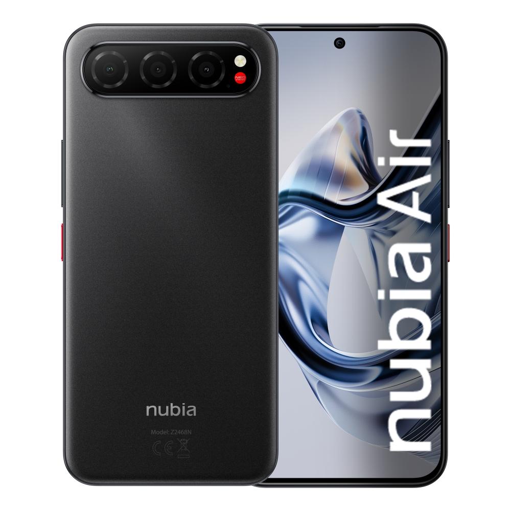 NUBAIRSB 17,2 cm (6.78") SIM doble Android 15 5G USB Tipo C 8 GB 256 GB 5000 mAh Negro