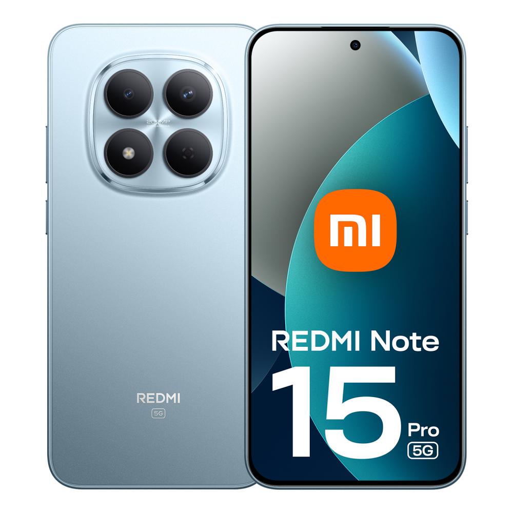 Redmi Note 15 Pro 5G 17,4 cm (6.83") SIM doble Android 15 USB Tipo C 8 GB 512 GB 6580 mAh Azul
