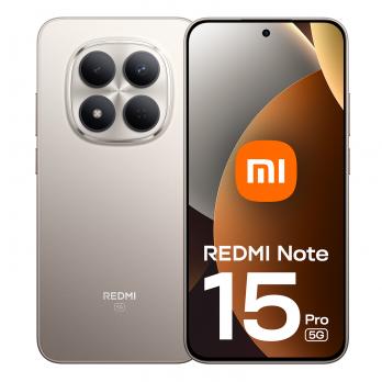 Redmi Note 15 Pro 5G 17,4 cm (6.83") SIM doble Android 15 USB Tipo C 8 GB 512 GB 6580 mAh Titanio