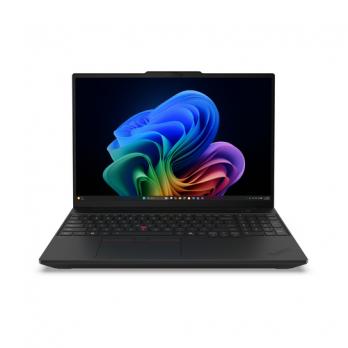 ThinkPad T16 Gen 5 (Intel) Copilot+ PC Intel Core Ultra 7 355 Portátil 40,6 cm (16") WUXGA 32 GB LPDDR5x-SDRAM 1 TB SSD Wi-Fi 7 