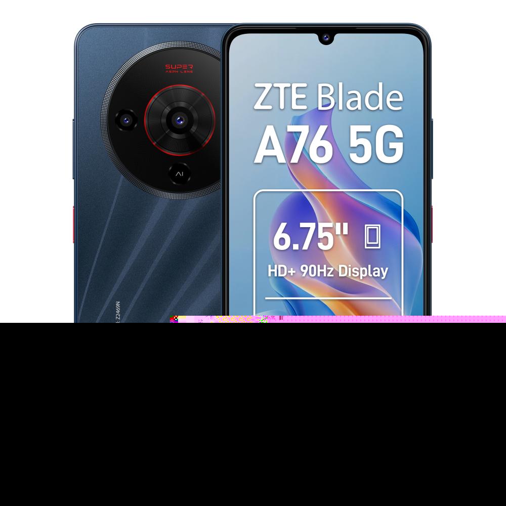 Blade A76 5G 17,1 cm (6.75") SIM doble USB Tipo C 6 GB 128 GB 5000 mAh Negro