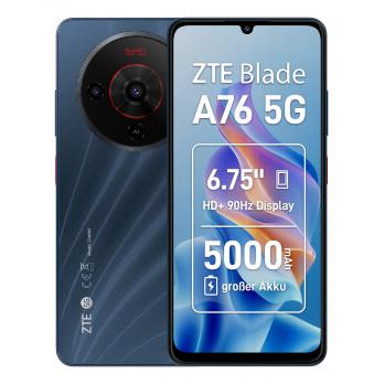 Blade A76 5G 17,1 cm (6.75") SIM doble USB Tipo C 6 GB 128 GB 5000 mAh Negro