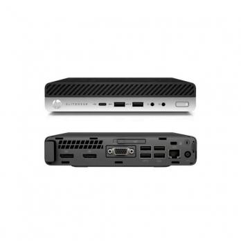 Ordenador Reacondicionado MINI HP Elitedesk 400 g3 / i5-7th / 8Gb / 256Gb NVME / Win 10 Pro / Grado A / Sin cable trébol