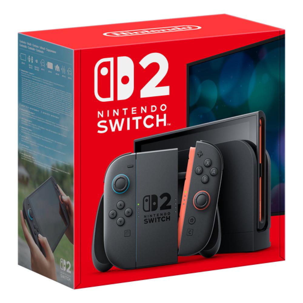 Switch 2 videoconsola portátil 20,1 cm (7.9") 256 GB Pantalla táctil Wifi Negro
